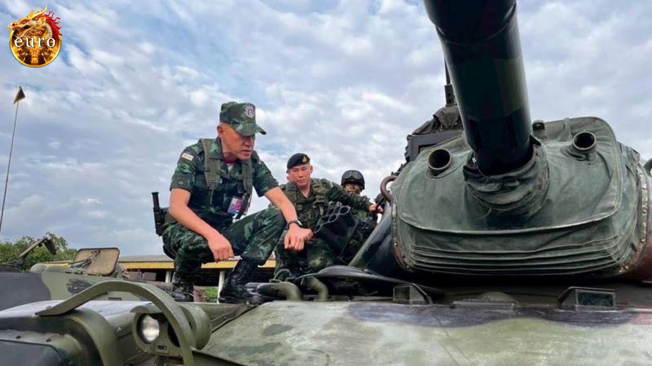 เตรียมพร้อมรับแม่ทัพภาค 1 ตรวจสอบสภาพรถถัง กำลังพล และยุทโธปกรณ์ ณ ค่ายยุทธโยธิน